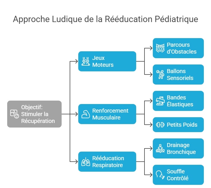 Exercices adaptés aux enfants pour retrouver la mobilité