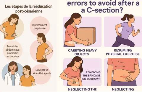 Césarienne : les étapes clés pour bien récupérer physiquement – EDUMED