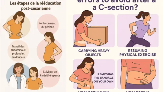 Césarienne : les étapes clés pour bien récupérer physiquement – EDUMED