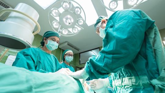 Doctors in a Surgery