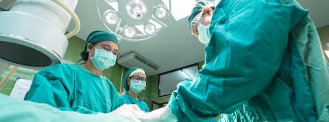 Doctors in a Surgery