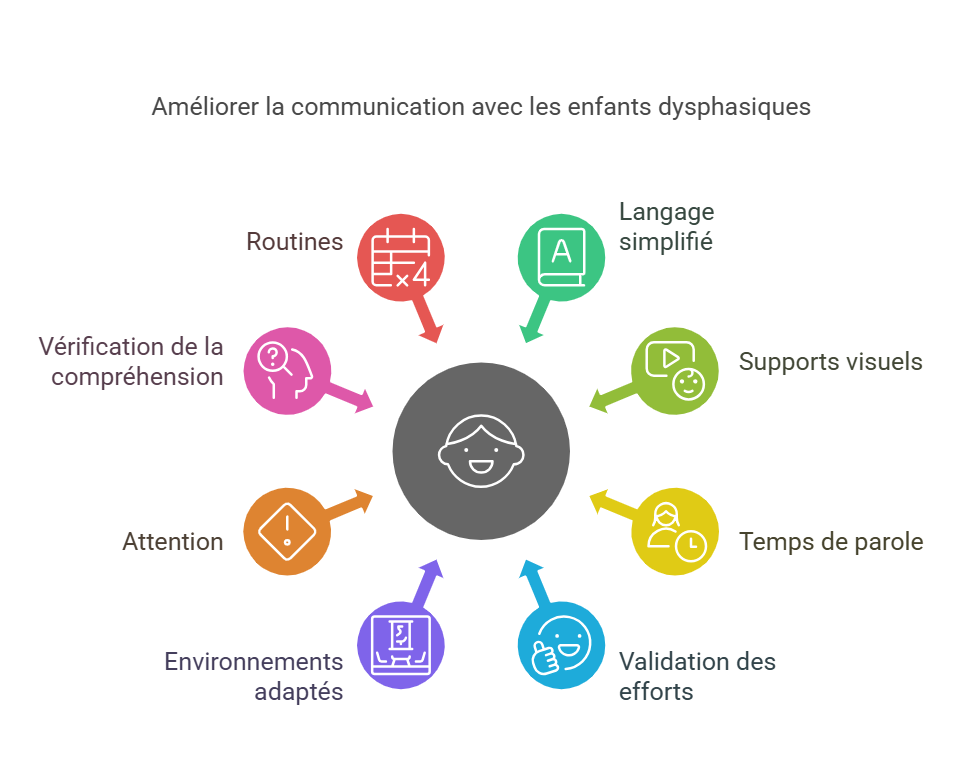 Comment améliorer la communication avec les enfants dysphasiques